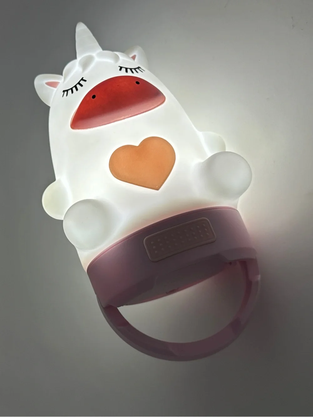 Kids Night Light & camping lantern unicorn with 6 light colors & handle